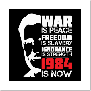War Is Peace George Orwell 1984 Posters and Art